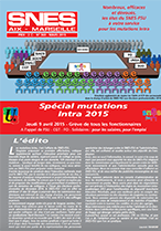 Journal n° 369 Spécial mutations 2015