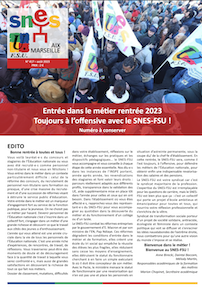 Journal académique N°417 - Stagiaires 2023