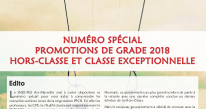 Journal académique n°387 - PROMOTIONS DE GRADE 2018 HORS-CLASSE ET CLASSE (…)