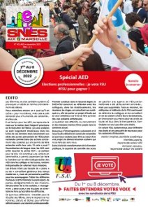 Journal académique n°413 supplément - Spécial AED