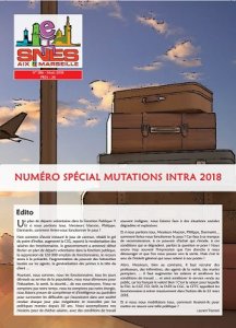 Journal Académique n°386 - Mutation intra-académique 2018