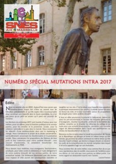 Journal Académique n°382 - Mutations Intra 2017