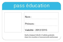 Carte Pass'Education :