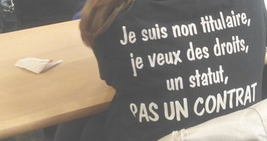 Non titulaires : Sortir de l'opacité, construire l'action