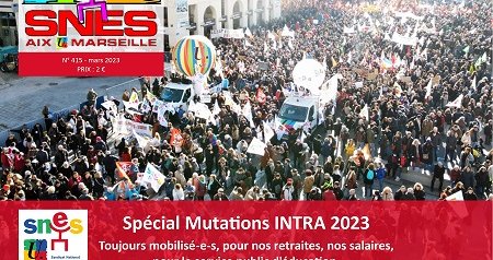 Journal académique n°415 - Mutation intra 2023