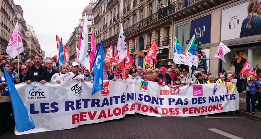 Le 15 mars 2018 Journée nationale d'action des retraité·e·s