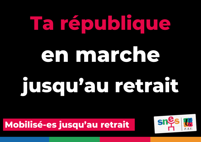 Retraites, ce n'est pas fini !