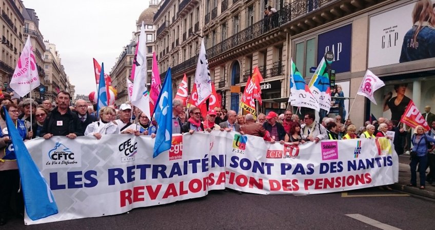 Le 15 mars 2018 Journée nationale d'action des retraité·e·s